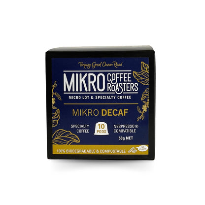 Mikro Coffee Decaf Coffee Pods – Nespresso Compatible