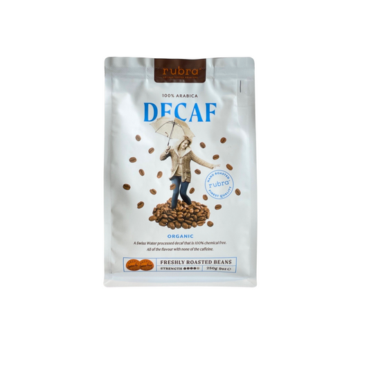 Rubra Decaf Organic Coffee Beans 250gms